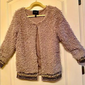 Holiday Faux Fur Jacket